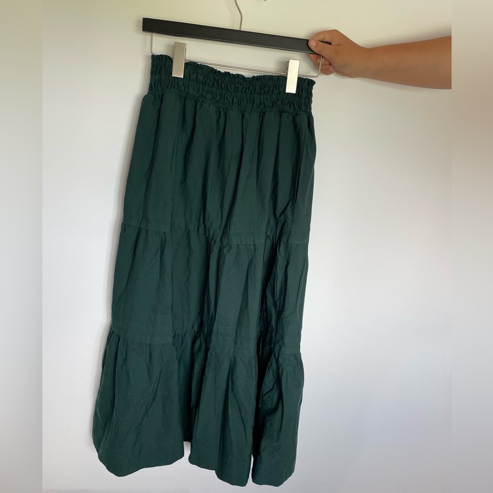 Tiered Maxi Skirt